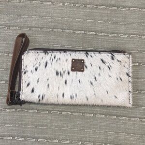 STS Cowhide Wristlet